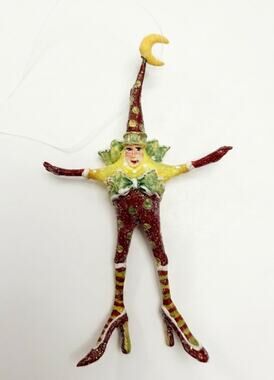 Dept 56 Patience Brewster Krinkles Mini Christmas Elf Ornament Whimsical Holiday